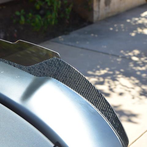 ZL1Addons Carbon Fiber Rear Spoiler Wicker 15-up Charger SRT